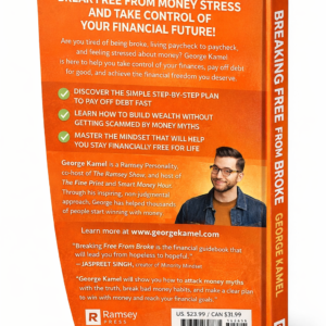Breaking Free From Broke personal finance book back cover