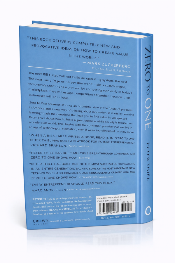Zero to One by Peter Thiel | Startup & Innovation Book