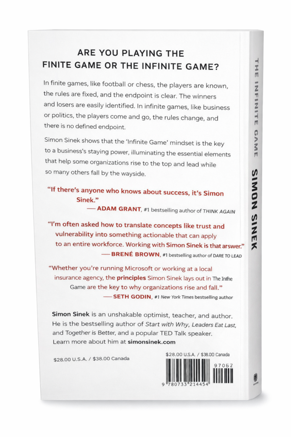 The Infinite Game by Simon Sinek | Leadership & Strategy